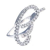 Anello Fanton Gioielli Donna ANELLI DIAMANTI in Oro bianco Diamante ANOR-41-52